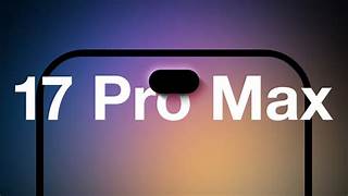 IPHONE 17  PRO MAX